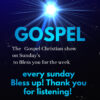 Gospel Christian Music Show @3pm click here enjoy