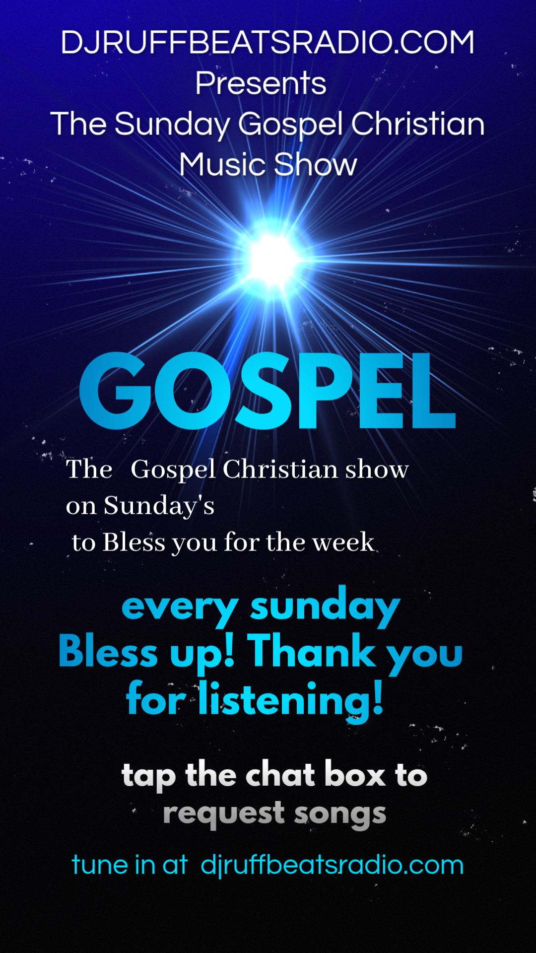 Gospel Christian Music Show @3pm click here enjoy